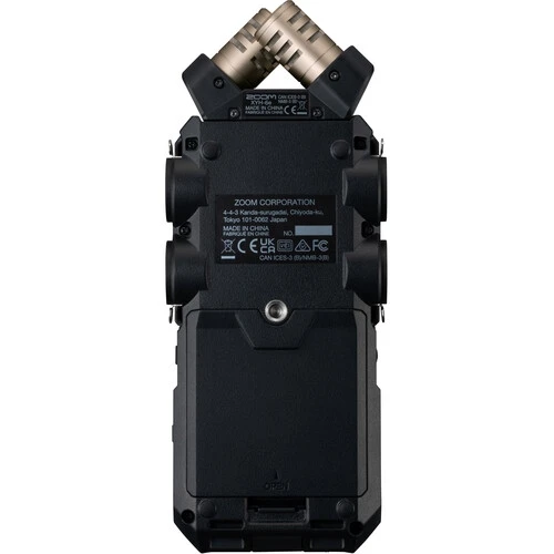 Zoom H6essential Ses Kayıt Cihazı (Siyah) 7