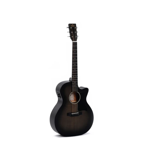 Sigma GMC-STE-BKB Cutaway Elektro Akustik Gitar (Blackburst) 1