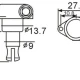 VALENCIA BMH7105BKR4 BASS GİTAR KULAĞI SİYAH, 4 SAĞ 5