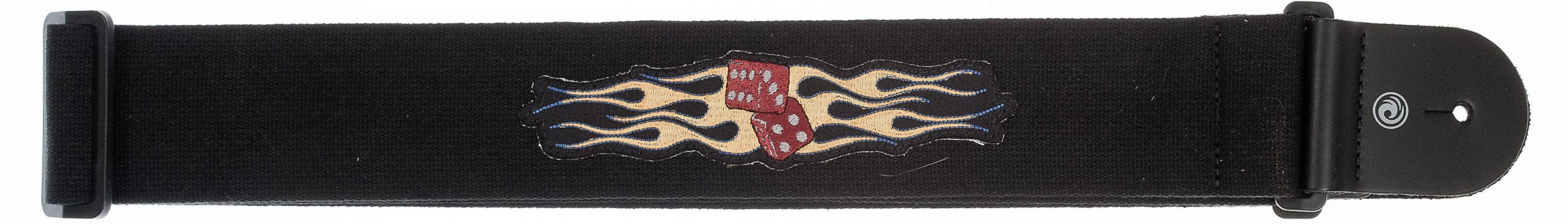 PLANETWAVES 64P05 GİTAR ASKISI, 64MM, DOKUMA FLAMING DICE 4