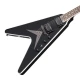Epiphone Dave Mustaine Flying V Custom Elektro Gitar (Siyah) 2