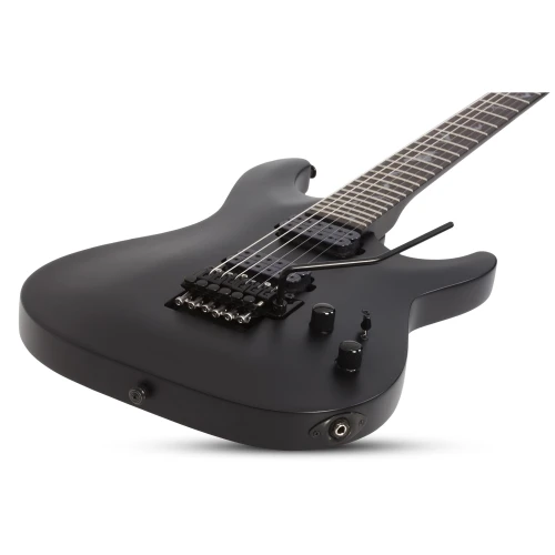 Schecter Damien-6 FR Elektro Gitar (Mat Siyah) 2