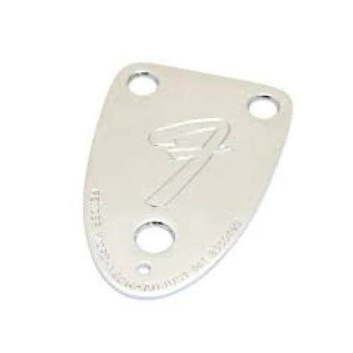 Fender 70s Vintage-Style 3-Bolt F Stamped Guitar Neck Plate Chrome Gitar Yedek Parça 1