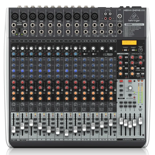 BEHRINGER QX2442USB XENYX  Analog Mixer 1