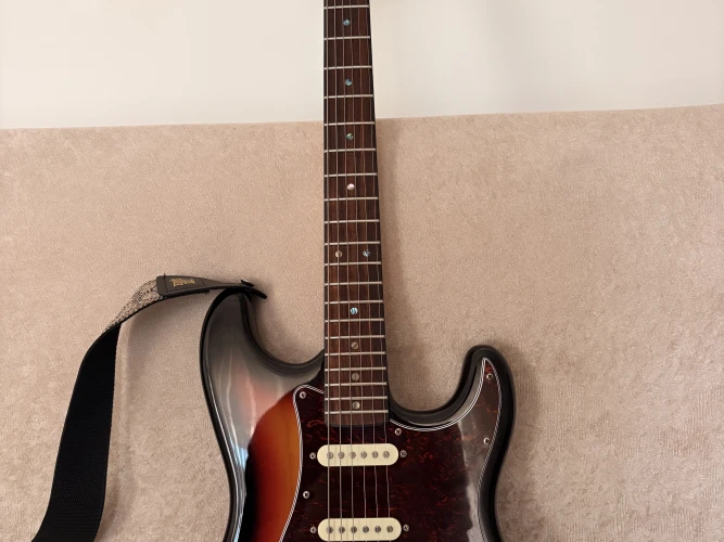 SX Ashwood Stratocaster Elektro Gitar 1