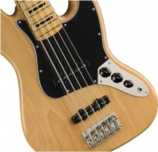 Squier Classic Vibe 70s Jazz Bass V Akçaağaç Klavye Natural 5 Telli Bas Gitar 4