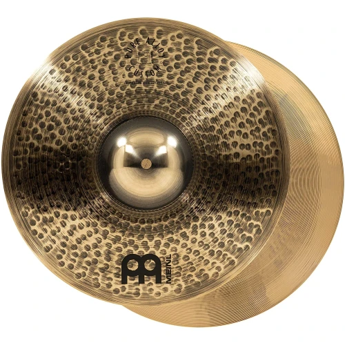 Meinl Pure Alloy Custom 15'' Medium Thin  Hi Hat Zil (Çift) 1