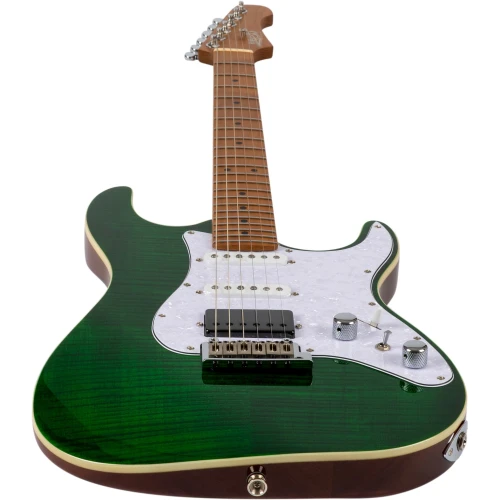 Jet JS-600 TGR HSS Elektro Gitar (Transparent Green) 7