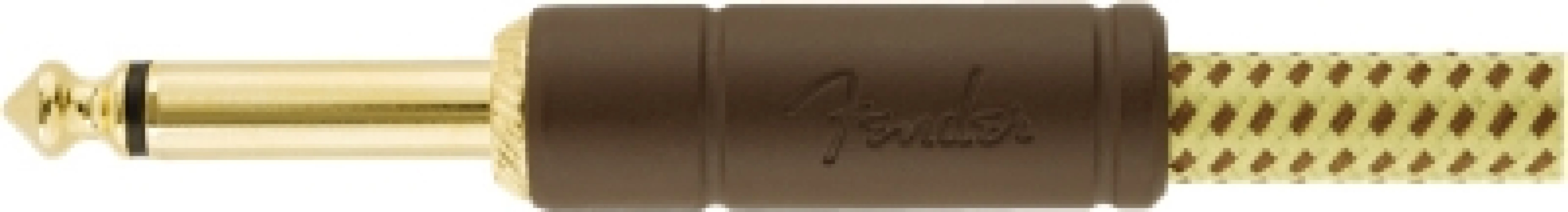 Fender Deluxe Düz/L Uçlu 3m Tweed Enstrüman Kablosu 4