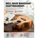 Donner Maun Tenor Ukulele Professional Tenor Ukelele Başlancıç Seti (Natural) 4
