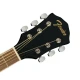 Fender DE FA-135 Concert Black Akustik Gitar 5
