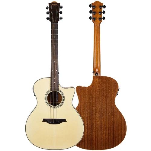 Bromo BAA2CE Elektro Akustik Gitar (Natural) 2