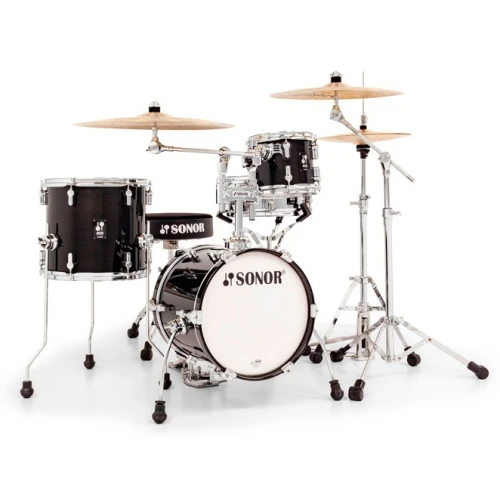 Sonor AQ2 Martini Akustik Davul Set (Transparent Stain Black) 1