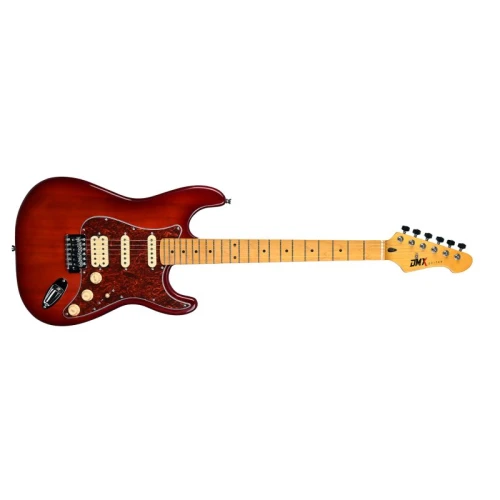 Dmx Guitars DAS 100 Cherry Burst Elektro Gitar (Taşıma Çantası Hediyeli) 2