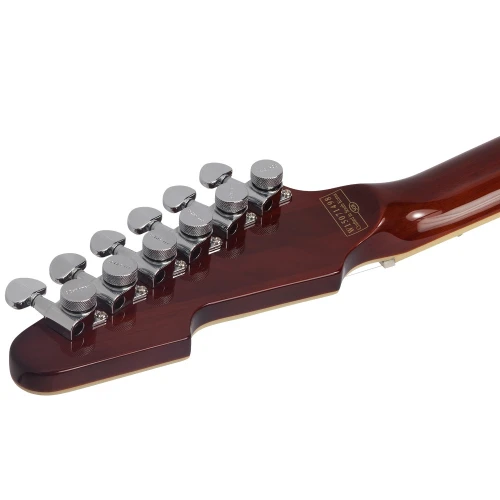 Schecter E-1 Custom Special Edition Elektro Gitar (Vintage Sunburst) 5