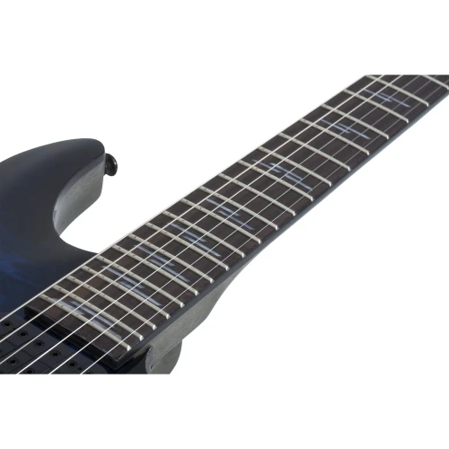 Schecter Omen Elite-6 FR Elektro Gitar (See-thru Blue) 6