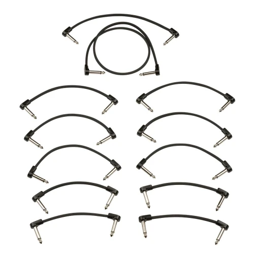 Fender Blockchain Patch Cable Kit Medium Siyah Patch Kablosu 1