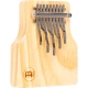 Meinl KA9-M 9 Ses Solid Body Kalimba Medium Wood Kalimba (Natural) 1