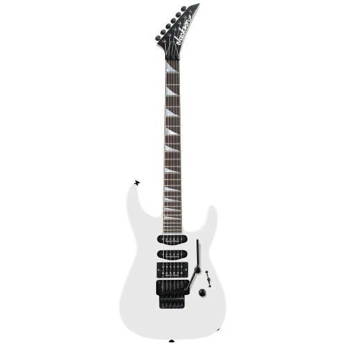 Jackson USA Select Soloist SL1 Abanoz Klavye Snow White Elektro Gitar 1