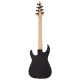Jackson JS Dinky Arch Top JS22Q-7 DKA HT Amaranth Klavye Transparent Black Burst 7 Telli Elektro Gitar 2
