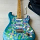 1997 Fender Japan Vintage 57 Reissue Blue Flower Stratocaster Crafted in Japan 5