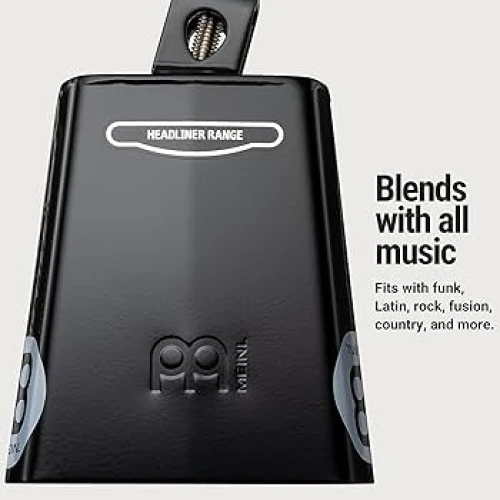 Meinl HCO4BK 5'' Cowbell (Siyah) 1
