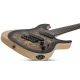 Schecter Reaper-7 Multiscale 7 Telli Elektro Gitar (Charcoalburst) 2