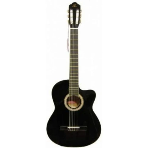 Barcelona LC 3900 CEQ BK Elektro Klasik Gitar 3