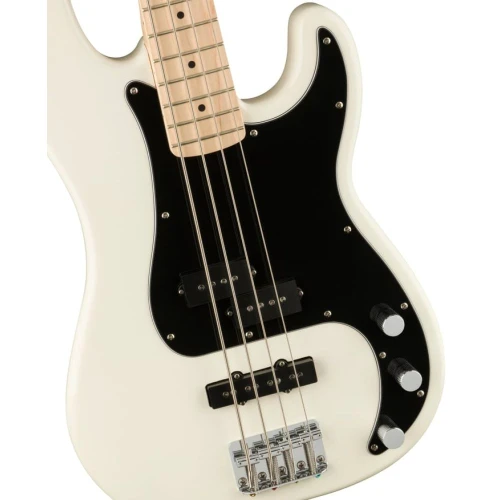 Squier Affinity Precision Bass PJ Akçaağaç Klavye Olympic White Bas Gitar 4