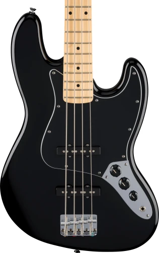 Fender Standard Jazz Bass Akçağaç Klavye Black Bas Gitar 1