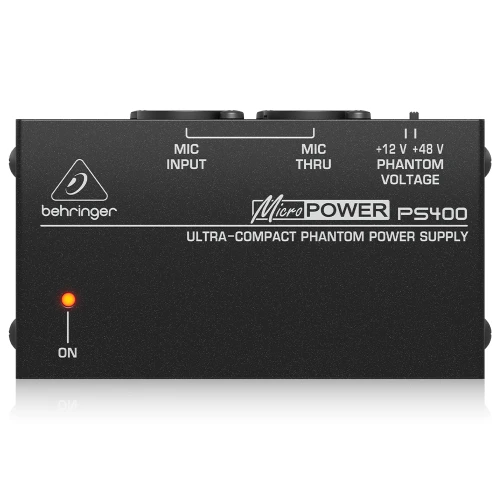 BEHRINGER MICROPOWER PS400 / Mikrofon Preamp 1