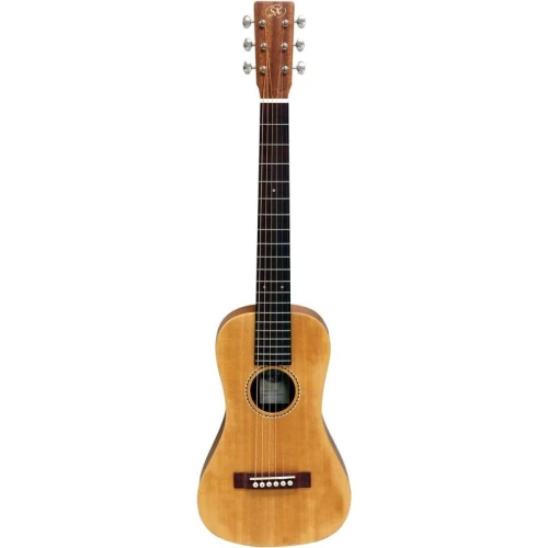 SX TG1 Traveller Akustik Gitar (Natural) 1