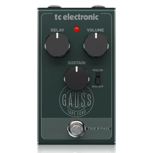 TC Electronic Gauss Tape Echo Pedalı 1