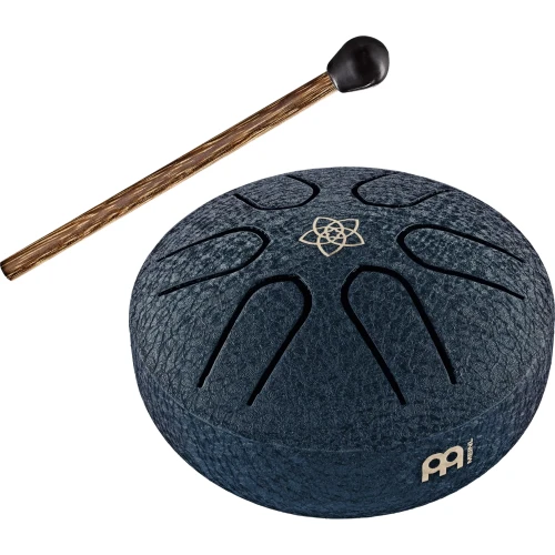 Meinl Sonic Energy PSTD2NBVF Pocket Steel A-major 3'' Tongue Drum (Navy Blue) 4