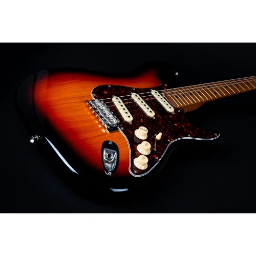 Jet JS-300 SB SSS Elektro Gitar (Sunburst) 5