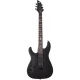 Schecter Damien-6 Solak Elektro Gitar (Satin Black) 1