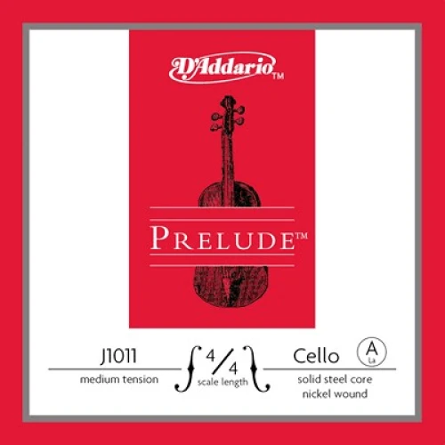 DADDARIO J1011 CELLO TEK TEL, PRELUDE, 4/4, A-(LA), MEDIUM 3