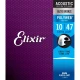 Elixir 11000 Polyweb Bronze  Extra Light Akustik Gitar Teli (.010-.047) 1