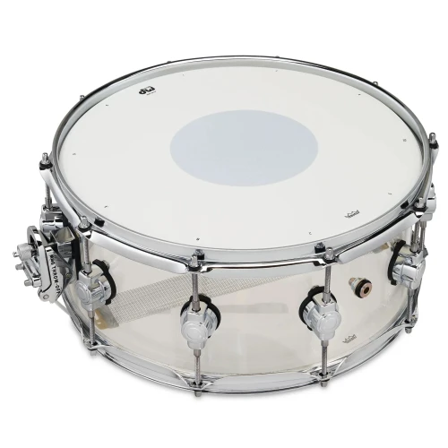 Dw Drums Design Series Acrylic 6 x 14" Trampet (Clear) 2