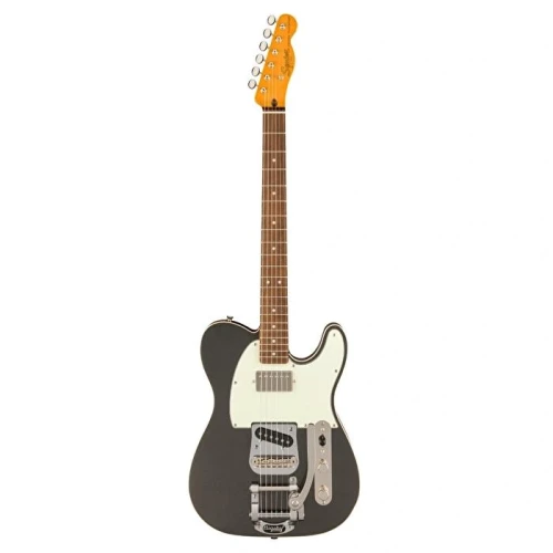 Squier Limited Edition Classic Vibe 60s Custom Telecaster SH with Bigsby Charcoal Frost Metallic Elektro Gitar 1