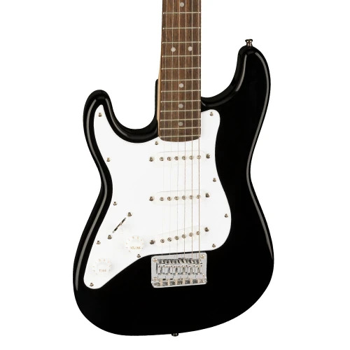 Squier Mini Stratocaster Laurel Klavye Black Solak Elektro Gitar 3