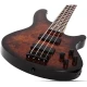 Schecter C-4 Standard Bas Gitar (Tobacco Burl) 2
