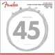 Fender 7250 Nickel Plated Steel Long Scale 7250-5M .045-.125 Bas Gitar Teli 2