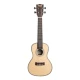 Kala KA-SSEBY Solid Spruce Abanoz Concert Ukulele (Natural) 1