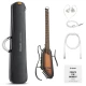 Donner Hush-I Pro Elektro Akustik Gitar (Sunburst) 6