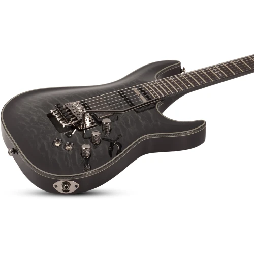 Schecter Hellraiser Hybrid C-1 FR S Elektro Gitar (Trans Black Burst) 3