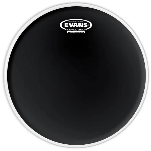 Evans Tt18Rbg Deri 18" Resonant Siyah Tom Alt Clear Tek Kat 5