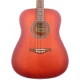Madison MAG-41M-TRD Trans Red Akustik Gitar 1