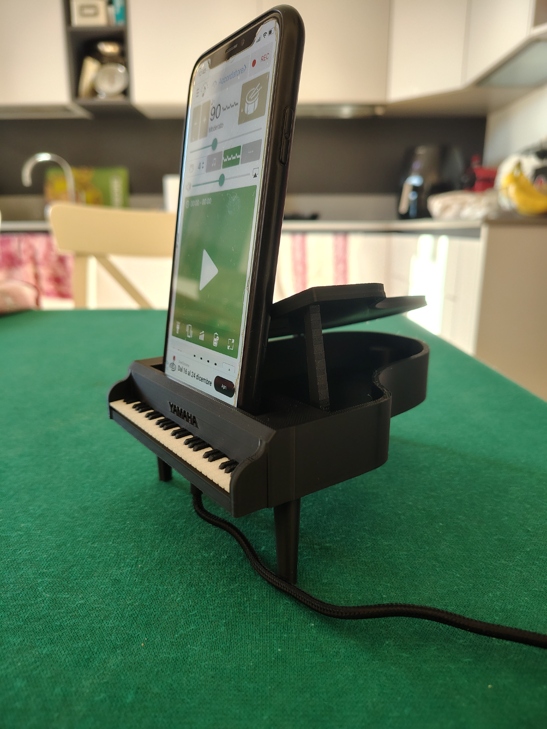 🎹 Piyano Tasarımlı Telefon Tutucu 🎹 3