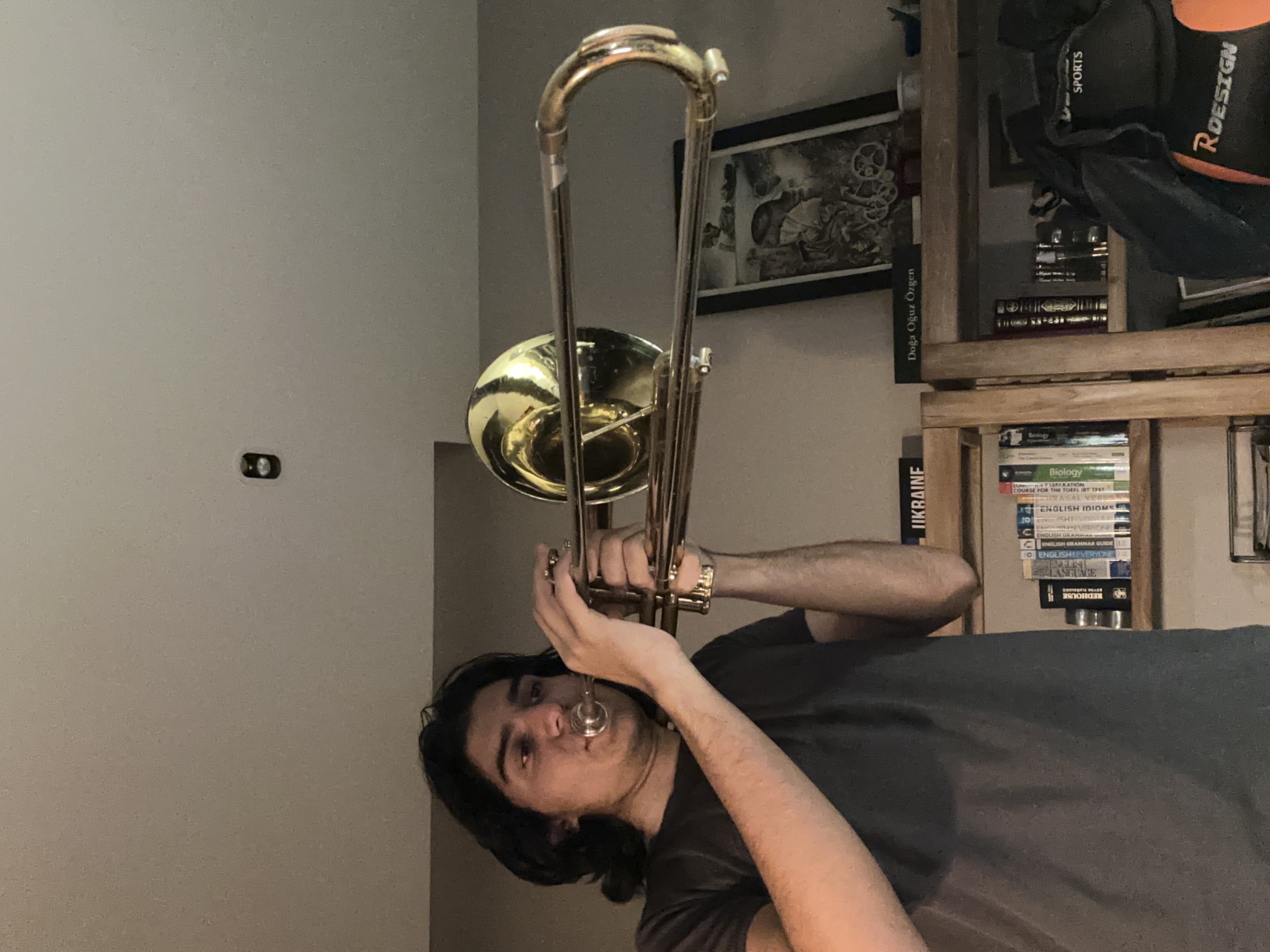 GETZEN “300” SERIES Bb VALVE TROMBONE VE ÇANTASI #398 4